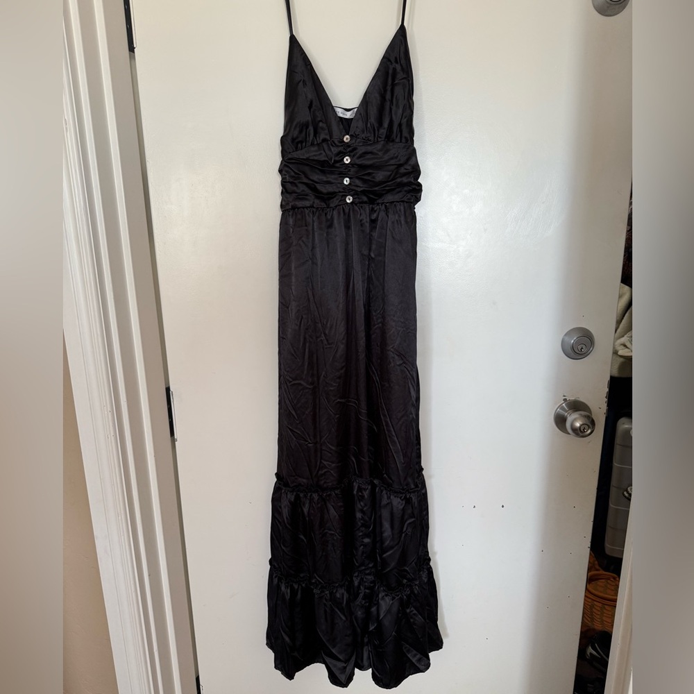 Staring at Stars Black Maxi Dress